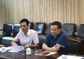 深圳市城管局九一影视中心調研快遞包裝回收利用情況
