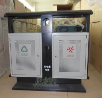 衝（chōng）孔鋼製垃圾桶