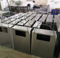 創意定製垃圾桶生產圖