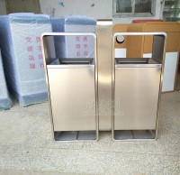 如何選用不鏽鋼九一影视垃圾桶（tǒng）的材料