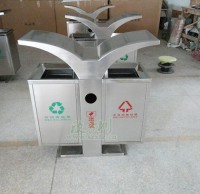 不鏽鋼戶外垃（lā）圾桶廠家（jiā）讓海南地產環境（jìng）更（gèng）美好