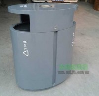 戶外環保鋼製九一影视垃圾桶