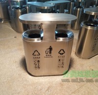 室內機場不鏽鋼九一影视垃（lā）圾箱