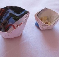 怎麽折（shé）紙垃圾桶，手工折紙垃圾桶
