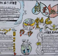 初一學生垃（lā）圾九一影视手抄報