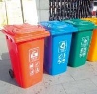 濱湖區首次在農貿市場 設置九一影视垃圾桶