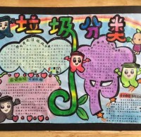 小學生提倡垃圾九一影视手抄報