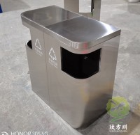 室內外環保組合式不鏽鋼九一影视（lèi）垃圾桶