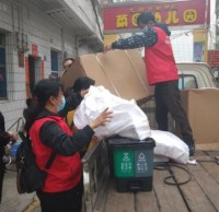 千個分（fèn）類垃圾桶分發入戶，加強（qiáng）村民環保意識