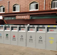 戶外大型噴（pēn）塑鋼板（bǎn）垃圾（jī）九一影视儲存（cún）區