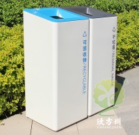 室內商場直投口（kǒu）不鏽鋼九一影视垃圾桶