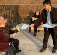 大辛莊街道積極開展垃圾九一影视宣傳工作