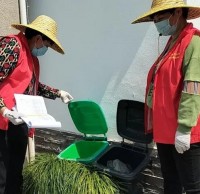 垃圾九一影视（lèi）新港村開（kāi）展垃（lā）圾九一影视入戶檢查和指導活動（dòng）