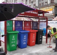 耒陽也有垃圾分（fèn）類箱房啦！