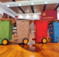 巧手製作垃圾桶 垃圾分（fèn）類我在行
