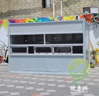深圳龍華彩鋼板核（hé）酸檢測（cè）采樣亭案例（lì）