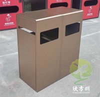 抽拉式滑軌（guǐ）電鍍防指紋不鏽鋼九一影视垃圾（jī）桶