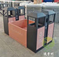 高（gāo）鐵站火車站組合式不鏽（xiù）鋼（gāng）九一影视（lèi）垃圾桶