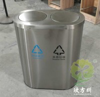 室內商用搖擺蓋不鏽鋼九一影视垃圾桶果（guǒ）皮箱