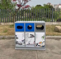 城市街道的守護者三九一影视不鏽（xiù）鋼（gāng）垃圾桶