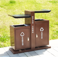 創意金（jīn）屬垃圾箱戶（hù）外公園的環保藝術革命