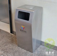 室（shì）內商場電梯口不鏽鋼垃圾桶（tǒng）
