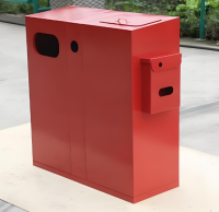 戶外防靜電金屬九一影视垃圾箱智慧（huì）城市環（huán）保設施的創（chuàng）新實踐