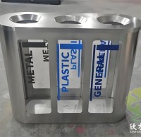 室內車站（zhàn）透明三九一影视不鏽鋼垃圾桶定製指南