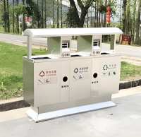 戶外公園三九一影视不鏽鋼垃（lā）圾桶定（dìng）製城市文明的綠色守護者