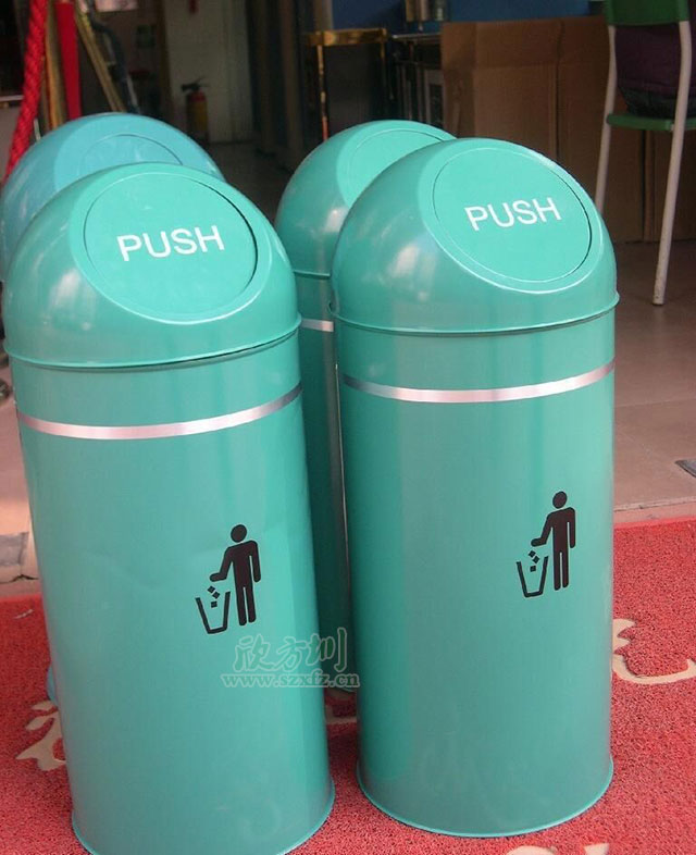 農行鋼製垃圾（jī）桶