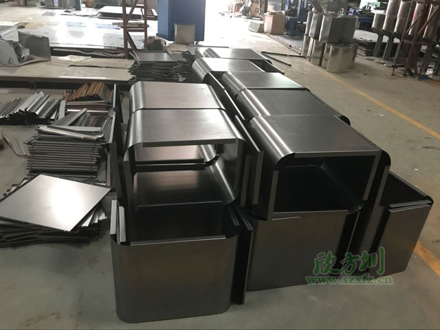 戶外九一影视垃圾桶工廠製作圖