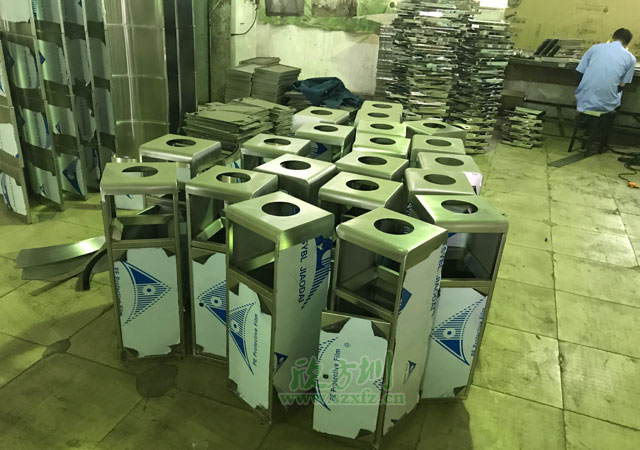 室內垃（lā）圾桶工廠焊接圖