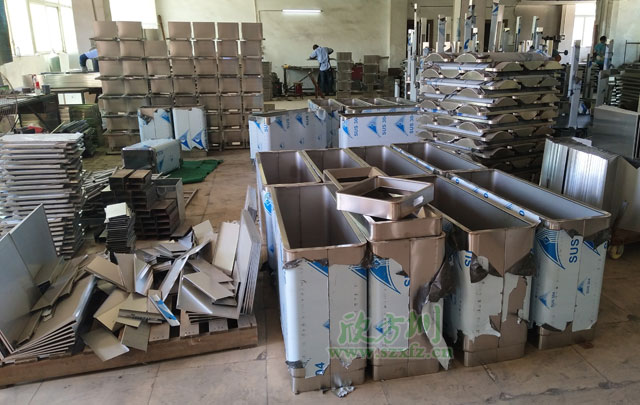 校園九一影视垃圾桶工廠製作圖