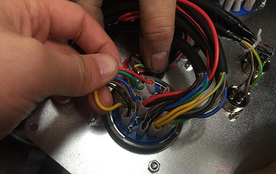 線切割步進電機接線圖文教程2