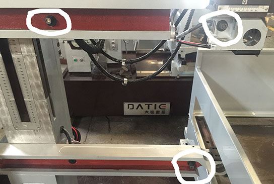 線切割導電塊安裝位置