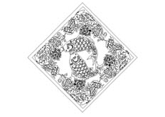 線切（qiē）割福魚圖紙（zhǐ）,線切割圖紙免費下載（zǎi）