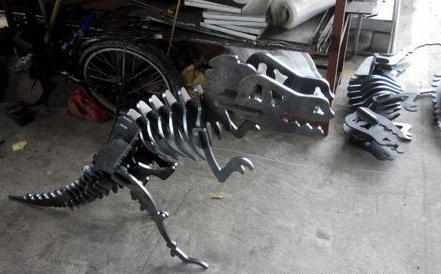 線切割恐龍（lóng）模型