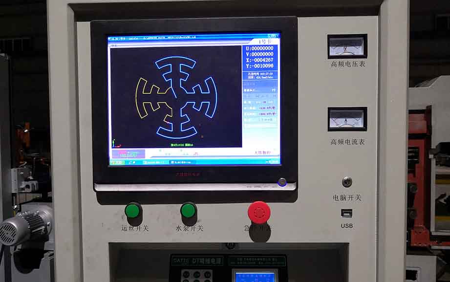 線切割編程坐標係