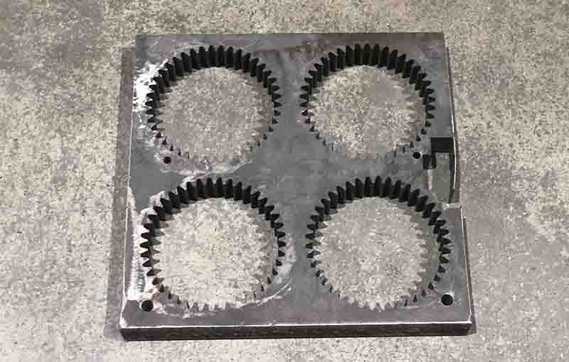 線切割加工齒輪時頭尾接不上解決辦（bàn）法3