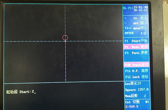 線切割HL係統（tǒng）F12按鍵失靈原因