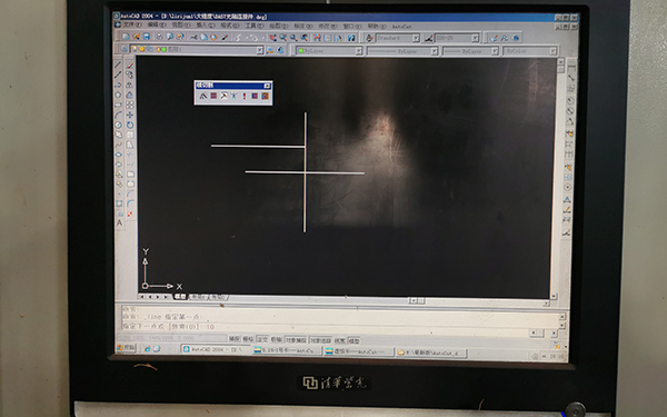 Autocut線切割軟件一條直線怎麽生成加（jiā）工軌跡割2