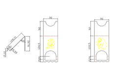 線切3D-手機座_recover,線切割圖紙免費下載
