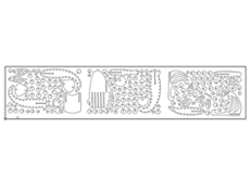 線切（qiē）3D-鯉（lǐ）魚,線切割圖（tú）紙免費（fèi）下載