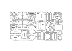 線切3D-吉（jí）普,線切割圖紙（zhǐ）免（miǎn）費下載