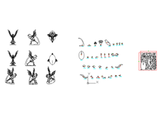 線切3D-白頭鷹2,線（xiàn）切割圖紙免費下載