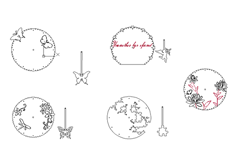 線切割2D-鍾表盤,線切（qiē）割圖紙（zhǐ）免費下（xià）載