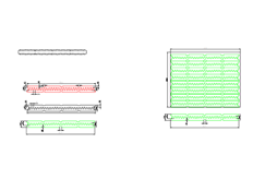 線切割2D-機床支撐條,線切割圖紙（zhǐ）免費（fèi）下載