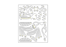 線切割3D-昆蟲2,線（xiàn）切割圖紙免費下載